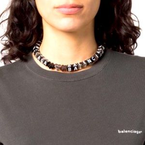 BALENCIAGA TOY BEADED CHOKER